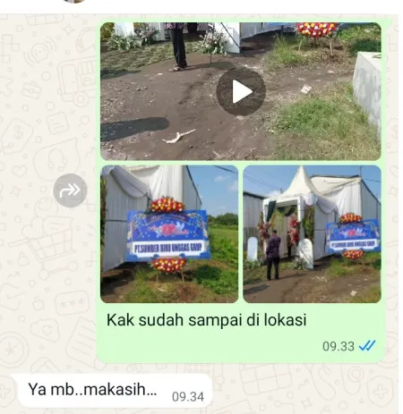 Pengiriman Karangan Bunga Grantung Bayan