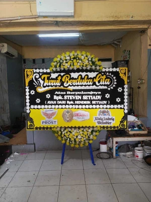 Papan Bunga di Grantung Bayan